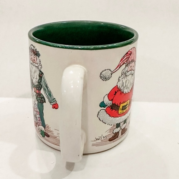 Vintage Potpourri Designs Santa Reunion Christmas Coffee Mug Tea Cup 10oz 1994 - Picture 2 of 7